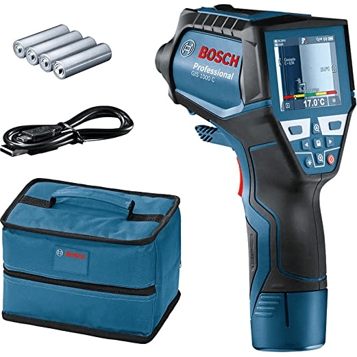 Bosch GIS 1000 C Infrared Thermal Imager Camera / Thermal Scanner - KHM Megatools Corp. Bosch GIS 1000 C Infrared Thermal Imager Camera / Thermal Scanner - KHM Megatools Corp.